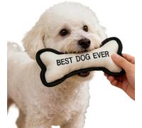 Interactive Puppy Chewing Toy - Bone Shape Puppy Biting Game With Sound | Dog Squeaky Toys Bone Shaped Dog Squeaky Toys For Enrichment Home Outdoor Indoor Apartment Backyard Playtime Exercise