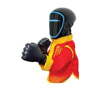 Interactive Robot Boxing Hand Puppet Toy | Funny Punching Motion Kids Puppet with Moving Action | Battery Powered Role Play Prank Toy Gift for Children | Soft Interactive Hand-Control Fighting Ṕuppet
