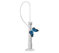 Interactive Rotating Butterfly Cat Wand Toy - Electric Motion Teaser |