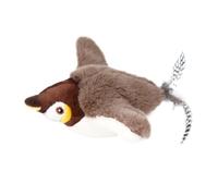 Interactive Sparrow Toy, Electronic Cat Teaser, 9.45in Simulation Bird Stick with Motion Activation, Indoor Pet Accessory, Plaything Gadget with Lightweight Build, Cat Toy for Home and Outdoor