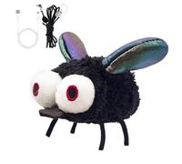 Interactive Toys USB Rechargeable Realistic Fly Shape detect your cat