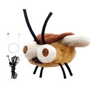 Interactive Toys USB Rechargeable Realistic Fly Shape detect your cat