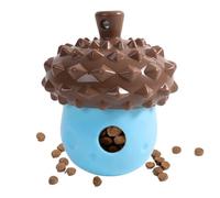 Interactive Treat Toy, Durable Puzzle Dispenser Toy, Medium Size Toys with Squeaker Sound, Tough Rubber Chew Toys, Enrichment with Smart Design, Dog Plaything for Training and Play Engaging Snack