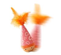 Interactive Wobble Toy For Cats - Wooden Tumbleŕ, Exercise Play | 1 Pc