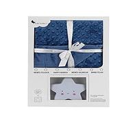 Interbaby Couverture à Bulles Bleu Marine avec Lampe Étoile 1 Unité