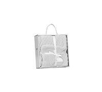 Interbaby Couverture à Bulles en Gris pour Bébé avec Doublure en Sherpa 1 Unité