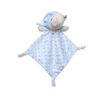 Interbaby Doudou Ours en Bleu pour Bébé 1 Unité DU003-01