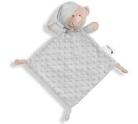 Interbaby Doudou Ours en Gris pour Bébé 1 Unité