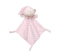 Interbaby Doudou Ours en Rose pour Bébé 1 Unité DU003-02