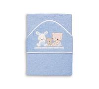 Interbaby Love - Capa de baño, 1 x 1 m, color azul