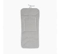 Interbaby - Matelas pour poussette universel réversible ligne Don Coton, Vichy ou nid d'abeille gris, coussin d'été pour poussette et siège de poussette