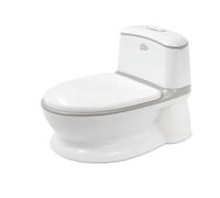 Interbaby - Pot Bebe Toilette Blanc | Pot Enfant avec Chaîne Lumineuse et Son de Chasse d'Eau | 18 Mois - 2 Ans | Confortable, Sûr, Amusant | Support Toilette en Papier, Base Antidérapante