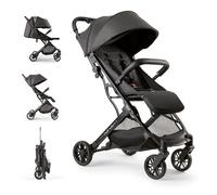 Interbaby Poussette Canne Compacte Légère Cabine Avion 22 kg (Noir)