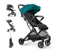 Interbaby Poussette Canne Compacte Légère Cabine Avion 22 kg (Vert)