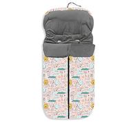 Interbaby Saco Universal Animales Rosa Para Silla de Paseo Accessoire de Poussette