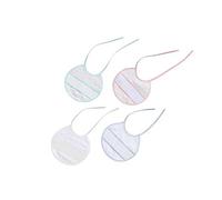 Interbaby Set de 12 Bavoirs en Point de Croix 20 x 20 1 Unité 00040