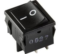 interBär 3628-201.22 Interrupteur à bascule 3628-201.22 250 V/AC 10 A 1 x Off/On à accrochage 1 pc(s