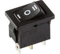 interBär 3632-100.22 Interrupteur à bascule 3632-100.22 250 V/AC 10 A 1 x On/Off/On à accrochage 1 pc(s)
