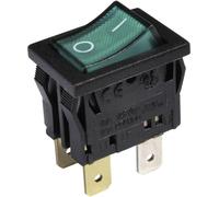 interBär 3634-250.22 Interrupteur à bascule 3634-250.22 250 V/AC 10 A 2 x Off/On à accrochage 1 pc(s)