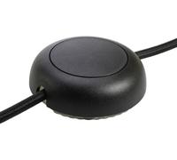 interBär 8124-004.01 Variateur à fil pour LED avec interrupteur noir 1 x Off/On Commutation (min.) 5 W Puissance de coupure