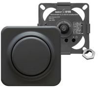 interBär 8149-004.01 Variateur à encastrer dans un meuble noir
