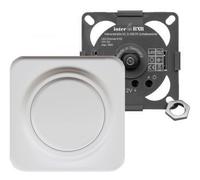 interBär 8152-008.01 Variateur à encastrer dans un meuble blanc