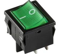 interBär Interrupteur à bascule 3628-250.22 250 V 10 A 1 x Off/On à accrochage 1 pc(s)