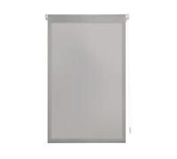 INTERBLIND Store Enrouleur EasyFix translucide uni 140 x 180 cm - Store Enrouleur sans Outils - Montage sans Outils - Tissu 137 x 175 cm - Store Enrouleur sans perçage Couleur Argent