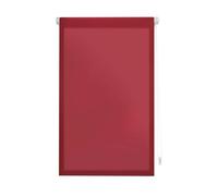 INTERBLIND Store Enrouleur EasyFix translucide uni 42 x 180 cm - Store Enrouleur sans Outils - Montage sans Outils - Tissu 39 x 175 cm - Store Enrouleur sans perçage Couleur Bordeaux