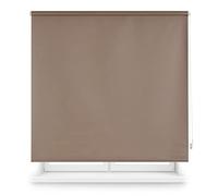 INTERBLIND Store Enrouleur occultant uni Premium - Store Enrouleur occultant Dimensions 120 x 175 cm de Haut - Store Thermique Taupe - Store Enrouleur occultant occultant 117 x 170 cm - Store
