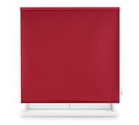 INTERBLIND Store Enrouleur occultant uni Premium - Store Enrouleur occultant - Dimensions 120 x 175 cm de Haut - Store Thermique Bordeaux - Store occultant occultant - Tissu 117 x 170 cm - Store