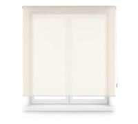 INTERBLIND Store Enrouleur Premium Tissu Screen - Store Enrouleur Taille 120 x 250 cm, Largeur élevée des Reflets et Protection Solaire Efficace, Taille 117 x 245 cm