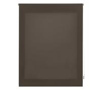 INTERBLIND Store Enrouleur translucide uni de qualité supérieure 140 x 250 cm - Store Enrouleur translucide Taupe Premium fenêtres 137 x 245 cm