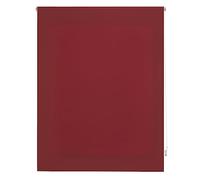 INTERBLIND Store Enrouleur translucide uni de qualité supérieure 160 x 175 cm - Store Enrouleur translucide Bordeaux Premium fenêtres 157 x 170 cm