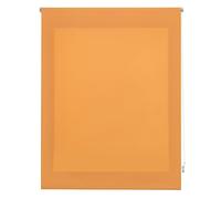 INTERBLIND Store Enrouleur translucide uni Premium 160 x 175 cm - Tissu 157 x 170 cm - Couleur Orange - pour fenêtres