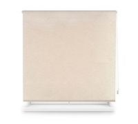 INTERBLIND Store occultant Premium Dimensions 100 x 230 cm - Store Enrouleur Facile au Mur ou au Plafond - Taille Tissu 97 x 225 cm - Store Beige