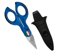 Intercable CE2016 - 1 ciseaux Dénudeur de fil et coupe-câble avec Safetybox édition limitée, bleu
