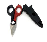 Intercable Ciseaux professionnel pour électricien F1 16020 série limitée équipe football Milan rouge noir 16020-F1-cm