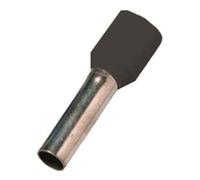 Intercable Intercable Manchon à sertir ICIAE1518 DIN46228T4 1,5 mm² 18 mm étamé noir Quantité:100