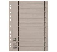 Intercalaire avec perforation, A4 extra large, gris