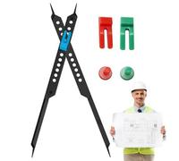 Intercalaire de dessin artistique - Outil de mesure des proportions, règle à échelle réglable | Roue de calcul créative avec indicateur de rapport coulissant pour dessin, peinture, architecture