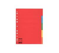 Intercalaire En Carton À 5 Positions Format A4 Couleurs Vives Esselte