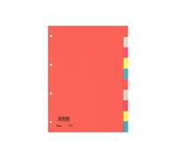 Bene 97410 Répertoire DIN A4 blanc Carton recyclé multicolore 10 onglets 97410