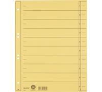 Intercalaire Leitz 16580015 A4 230g carton jaune 100 pcs/paquet
