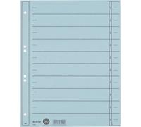 Intercalaire Leitz 16580030 A4 230g carton bleu clair 100 pcs/paquet