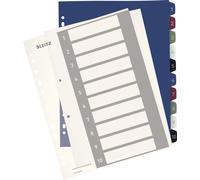 Intercalaire Leitz Style 12370000 A4+ 1-10 fbg
