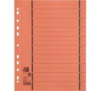 Intercalaire Oxford DIN A4 carton manila orange