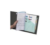 Intercalaire pochette neutre multicolore A4 plastique 12 onglets - 1 jeu - Multicolore - Avery