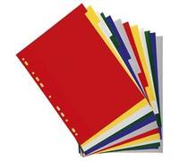 Intercalaires 12 touches couleurs polypro. 130 mic G