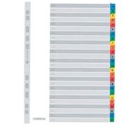Intercalaires A4 - ELBA - Strongline - 26 pièces - Carte colorée - Dimensions 30,2x22,6 cm
